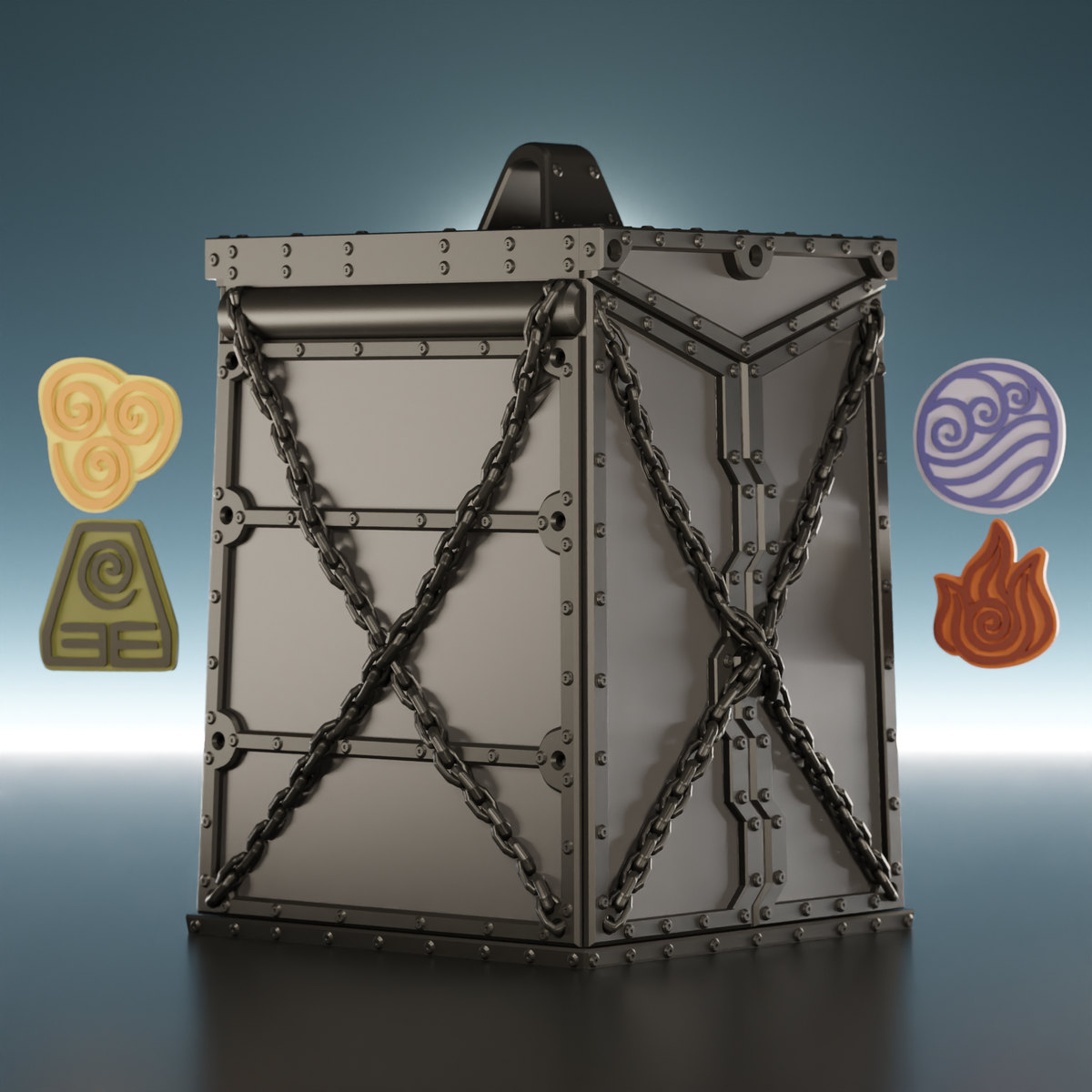 Earth Bender Bust Deckbox - image 2