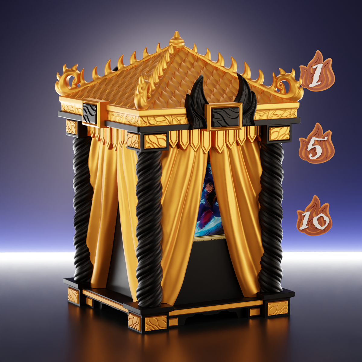 Fire Lord's Throne Deckbox - image 1