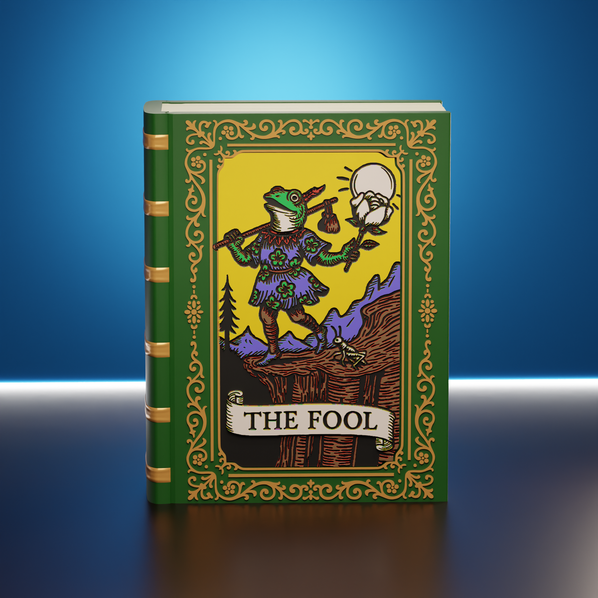 Fool's Tarot Book Deckbox - image 1