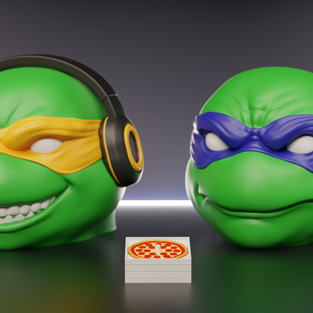 Four Turtle Warriors Deckbox - image 3