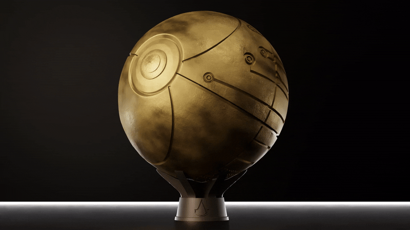 Golden Relic Orb Deckbox - image 1