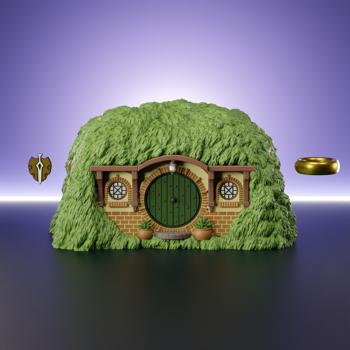 Halfling Hill House Deckbox - image 2