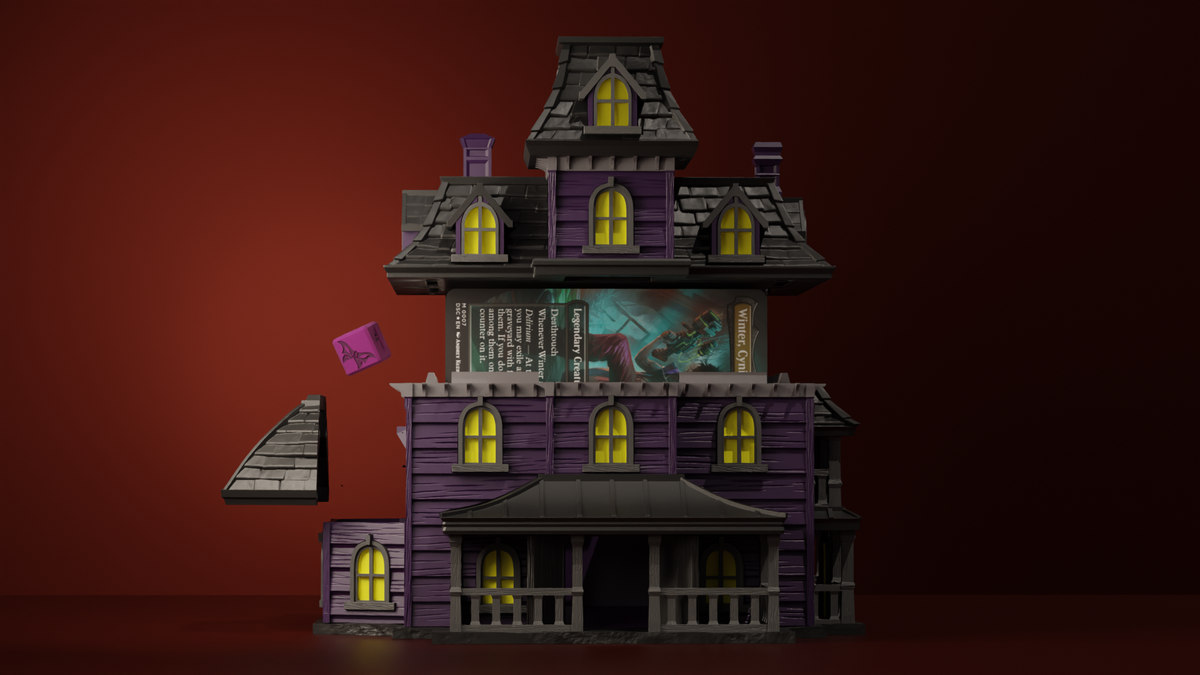Haunted House Deckbox - image 2