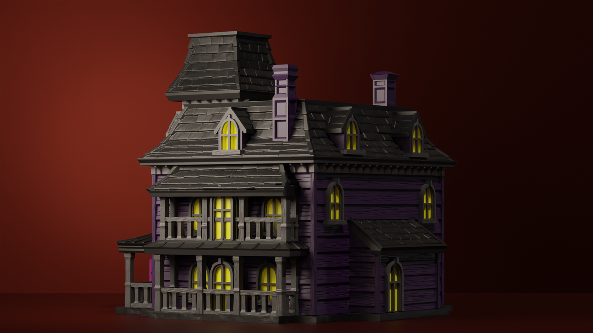 Haunted House Deckbox - image 4