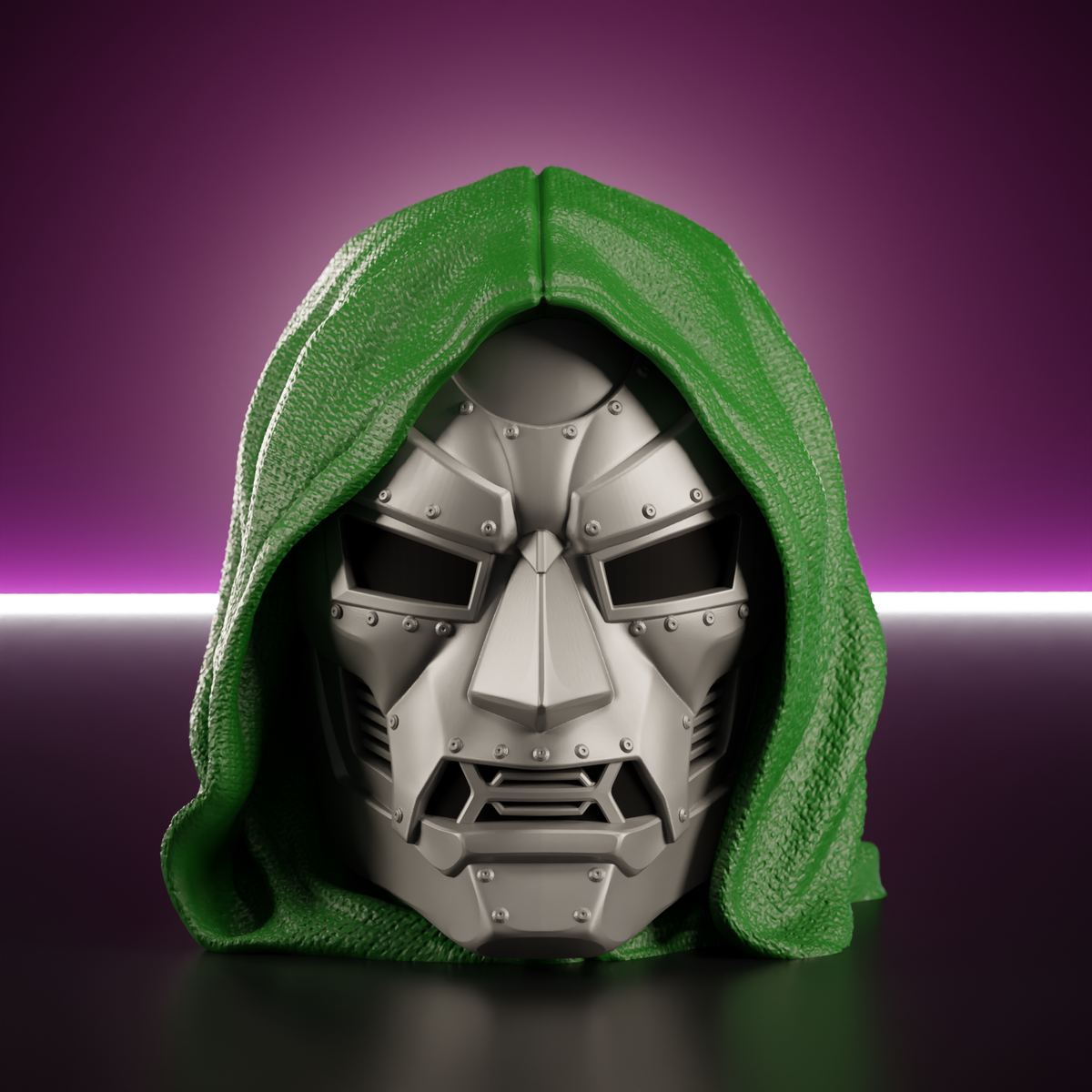Iron Tyrant Mask Deckbox - image 3