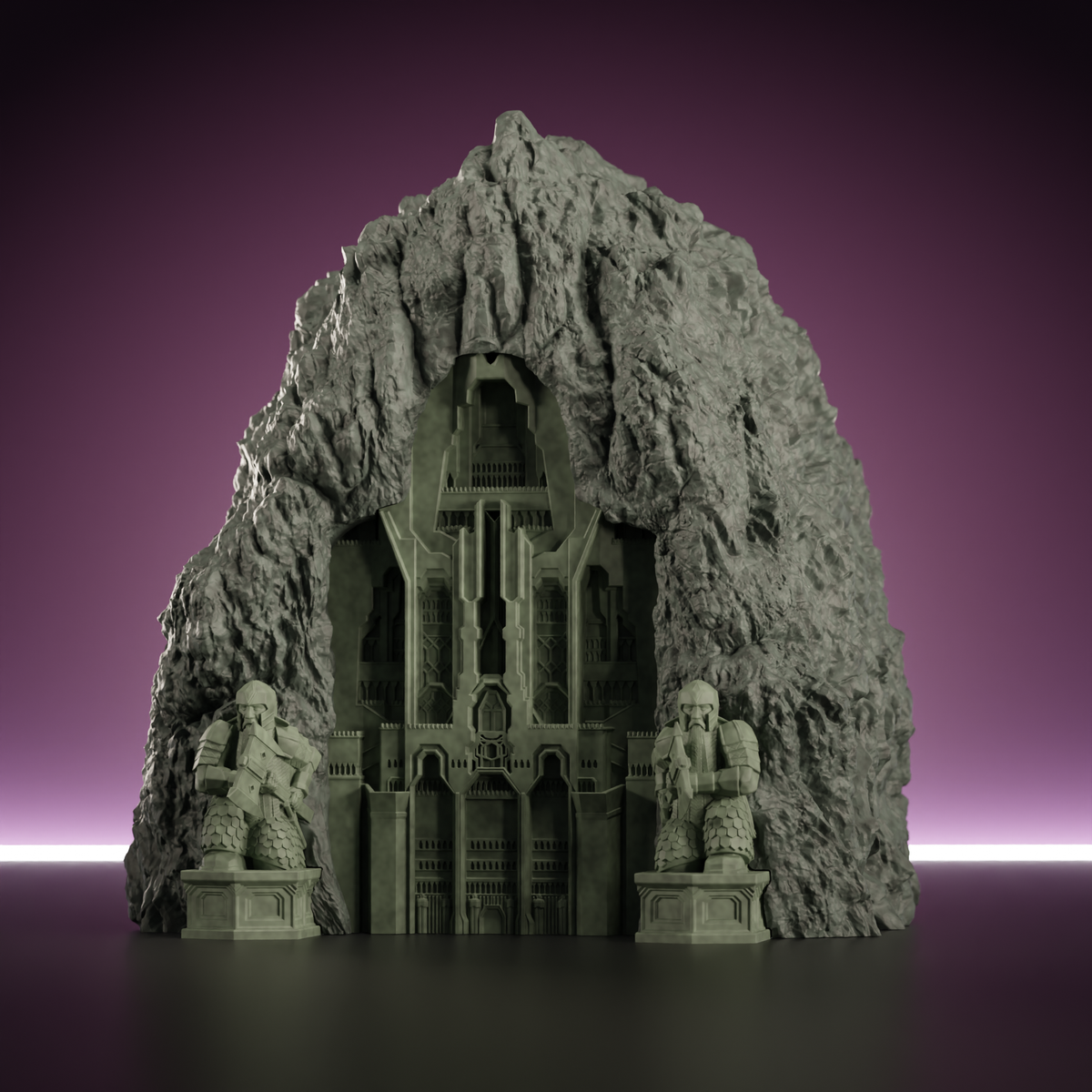 Mountain Kingdom Gates Deckbox - image 1
