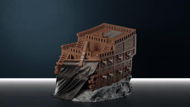 Pirate Ship Deckbox - image 1