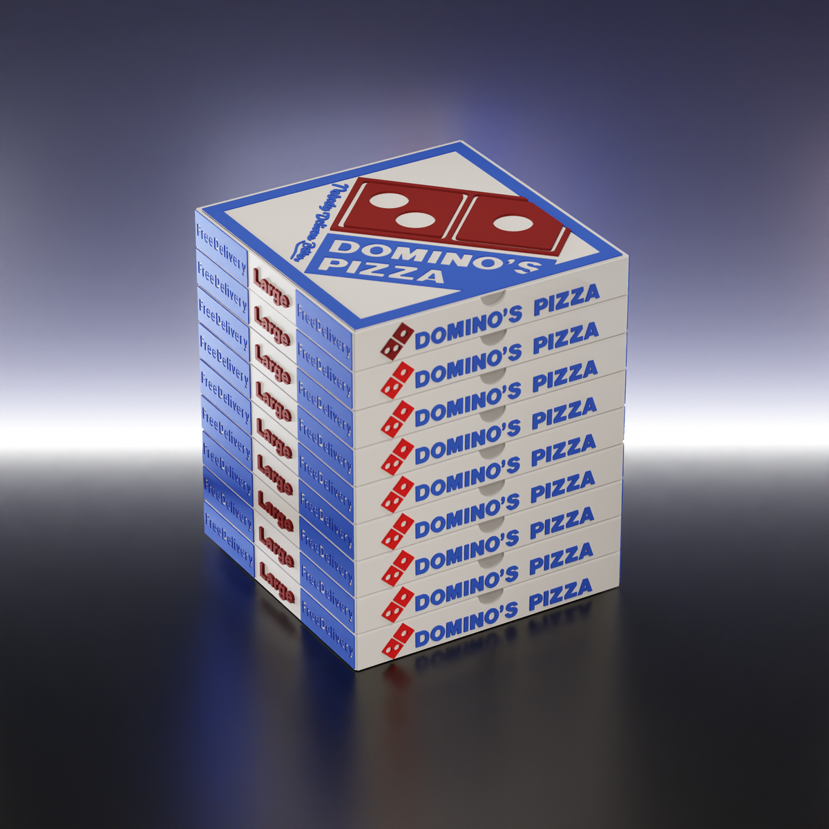 Pizza Box Stack Deckbox - image 4