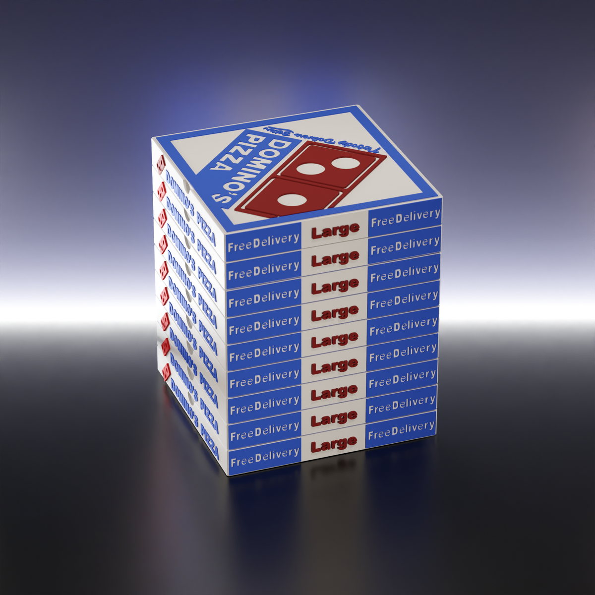 Pizza Box Stack Deckbox - image 5