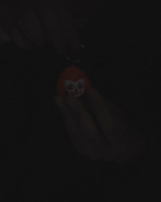 Penny The Wise Clown Keychain, Perfect for Halloween, 3D Printed Keyring Gift