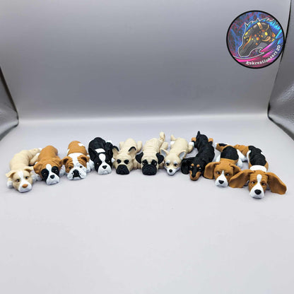 Articulated Dog - scale view
