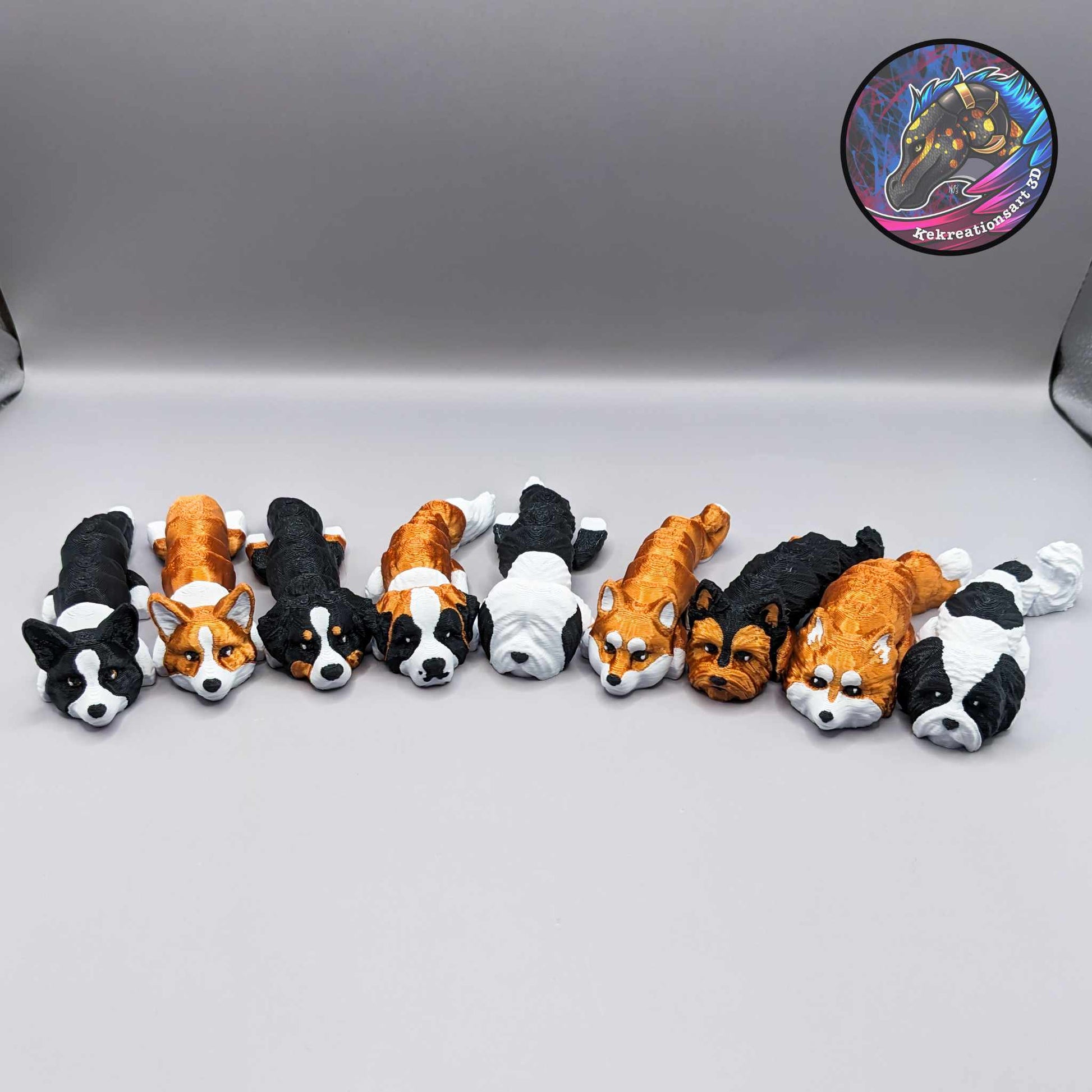 Articulated Dog - detail view