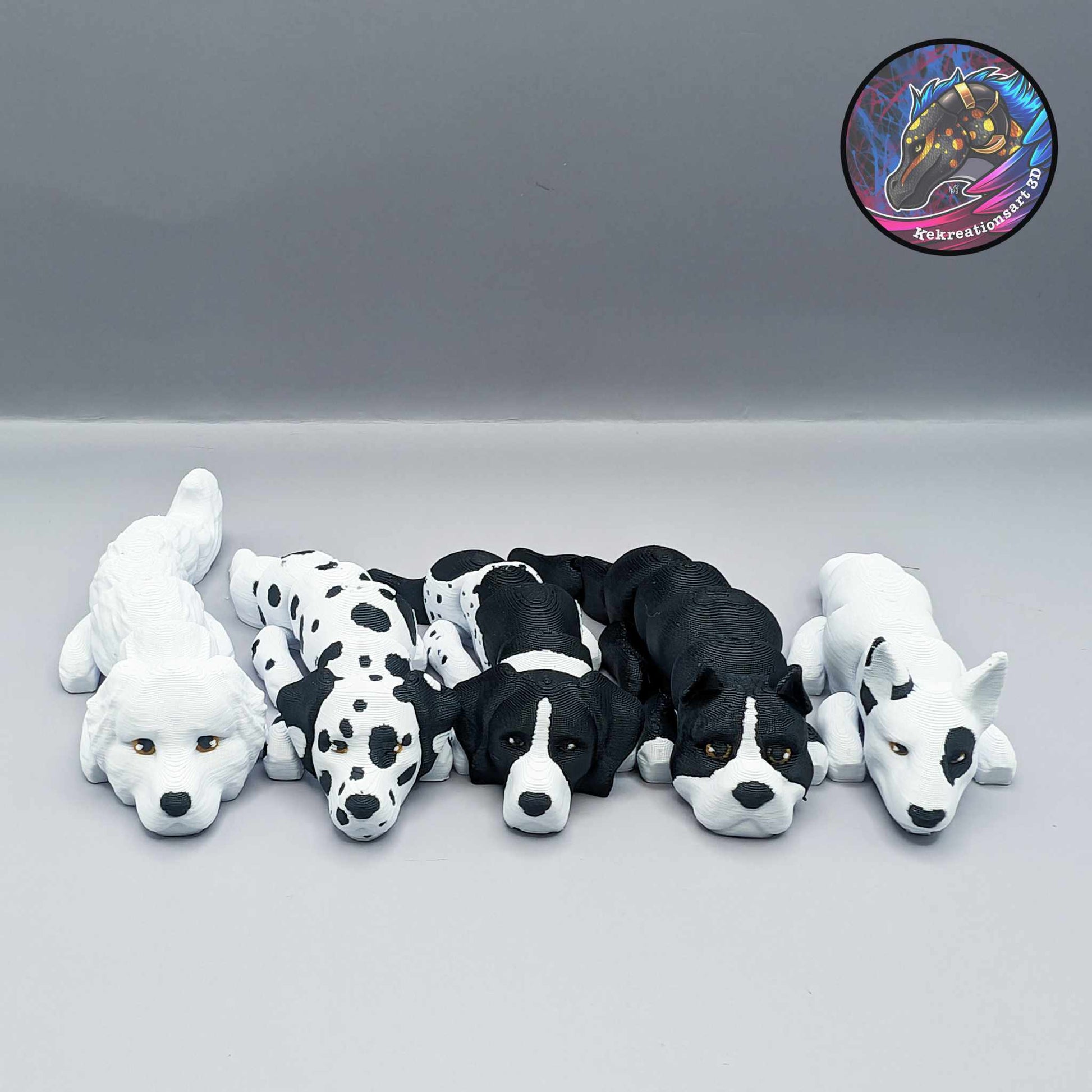 Articulated Dog - side view