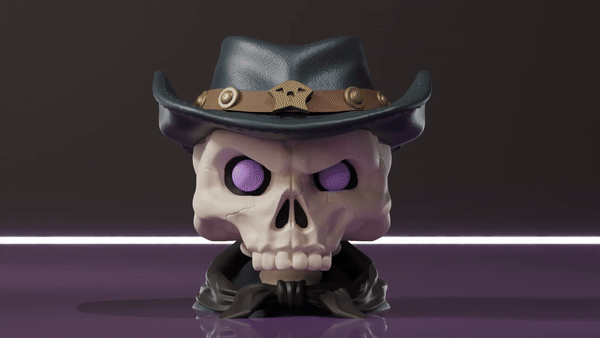 Skeleton Outlaw Deckbox - image 1