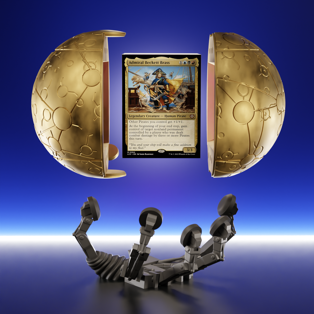 Space Treasure Map Deckbox - image 2