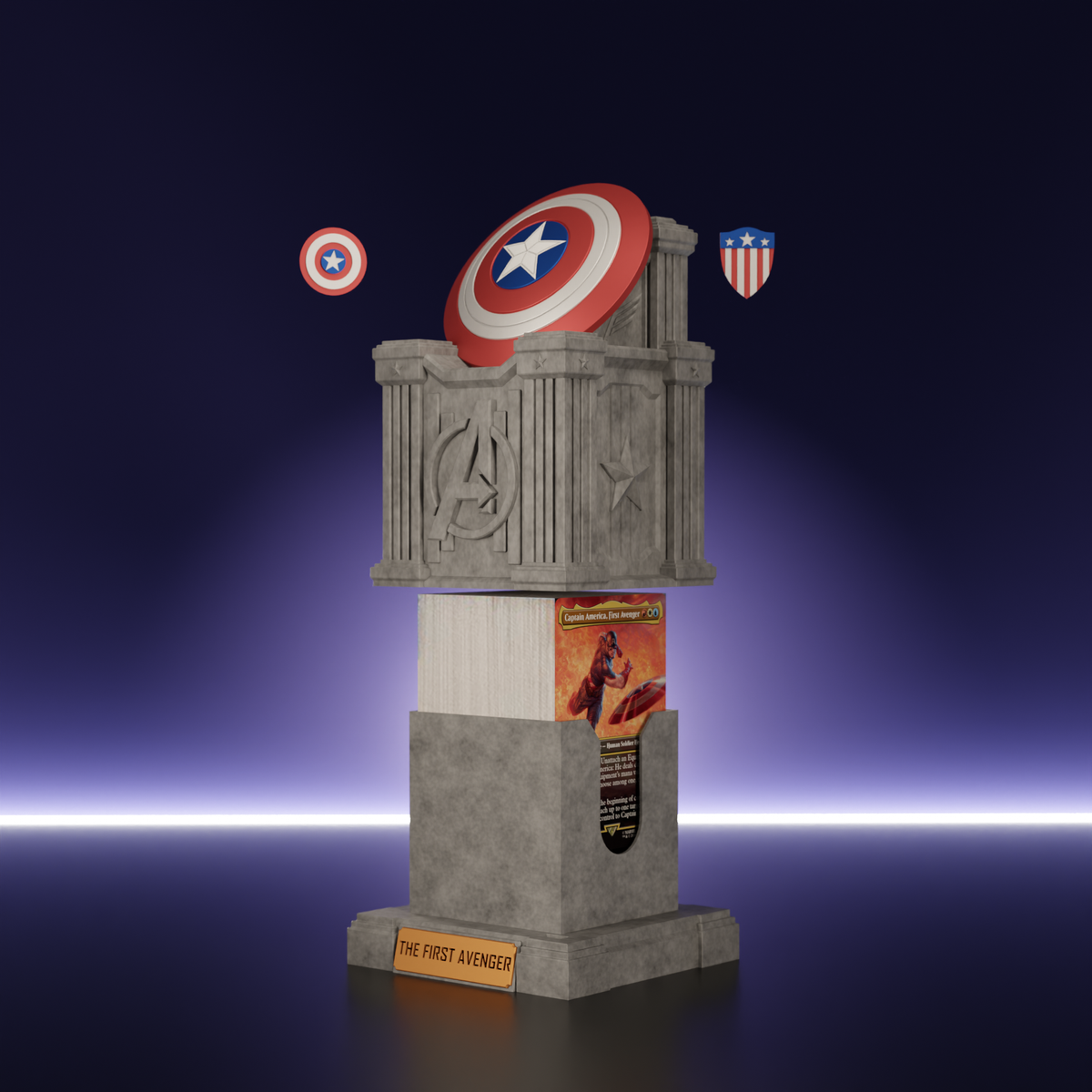 Star Shield Monument Deckbox - image 3