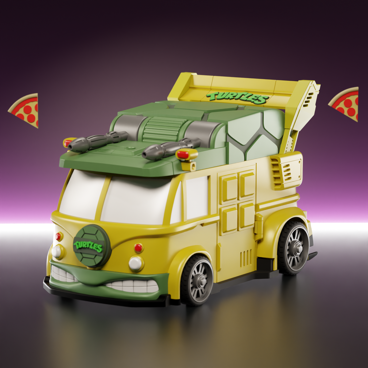 Turtle Party Van Deckbox - image 2
