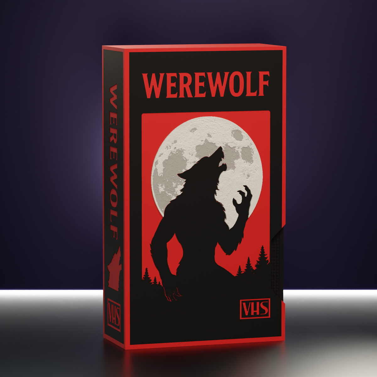 VHS Werewolf Deckbox - image 1