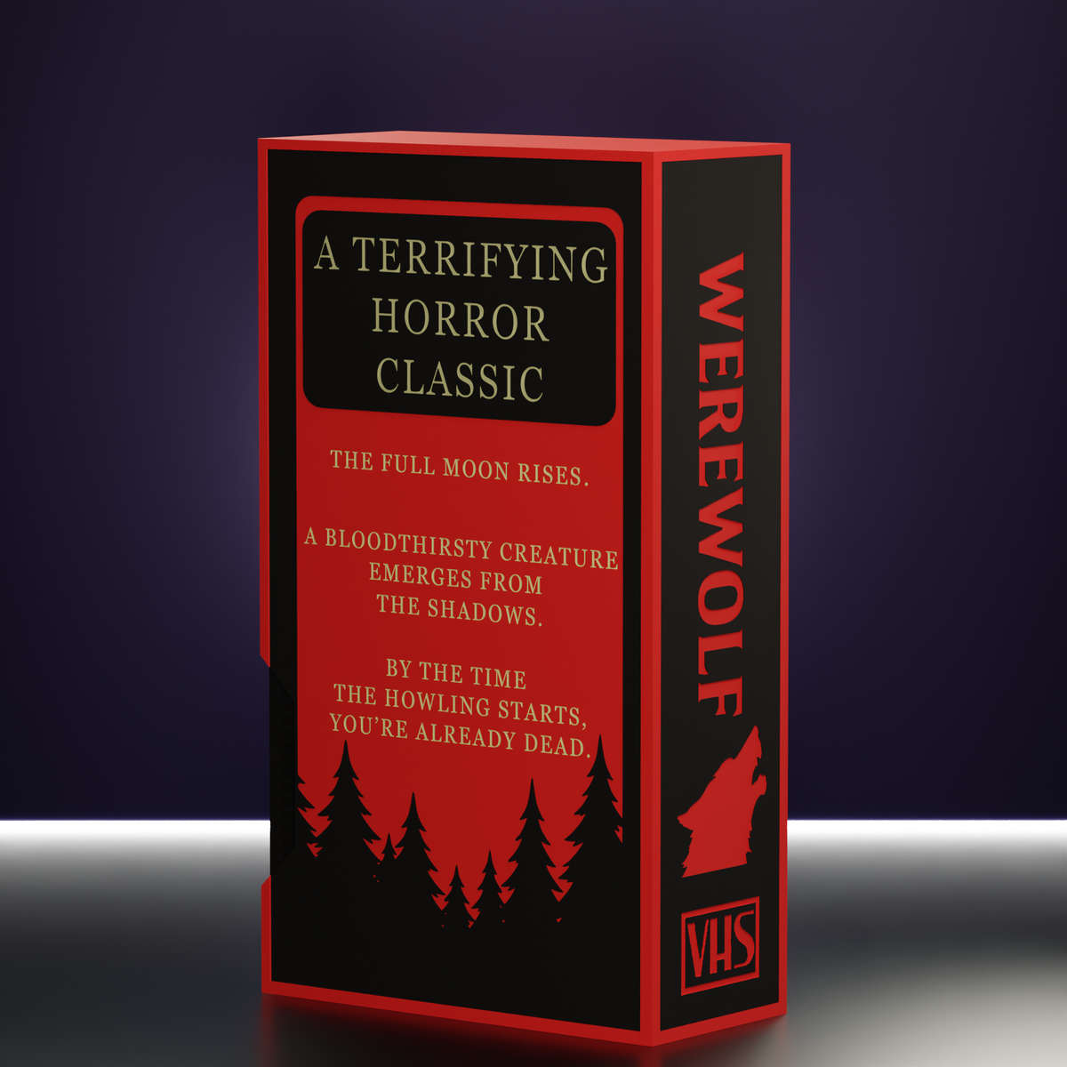 VHS Werewolf Deckbox - image 2