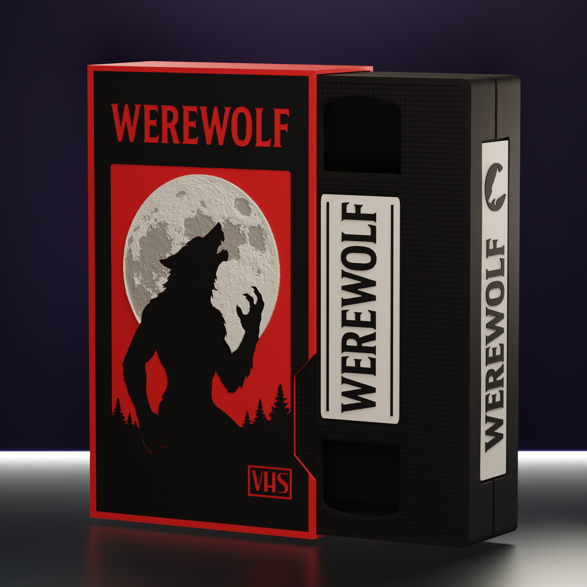 VHS Werewolf Deckbox - image 3