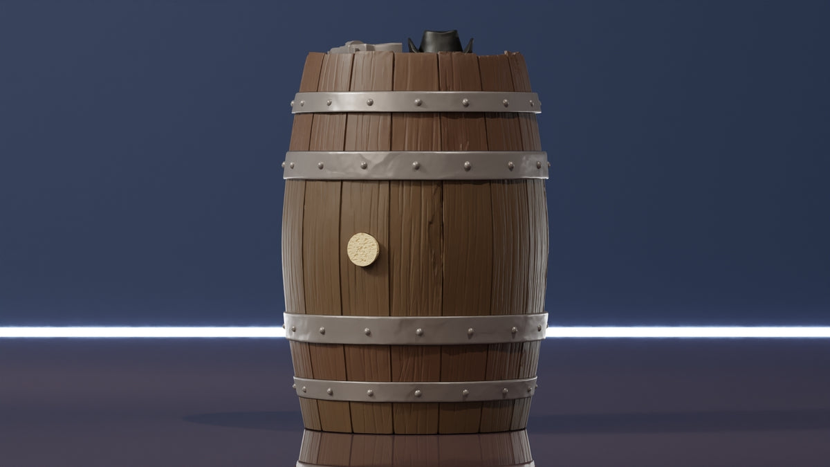Wild West Barrel Deckbox - image 2