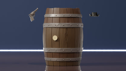 Wild West Barrel Deckbox - image 4