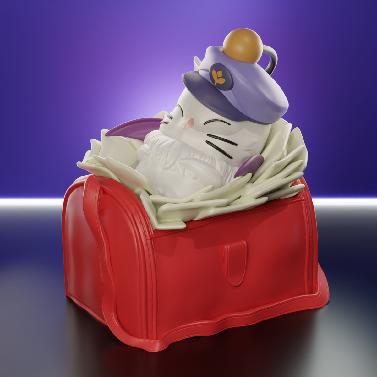 Winged Mail Courier Deckbox - image 1