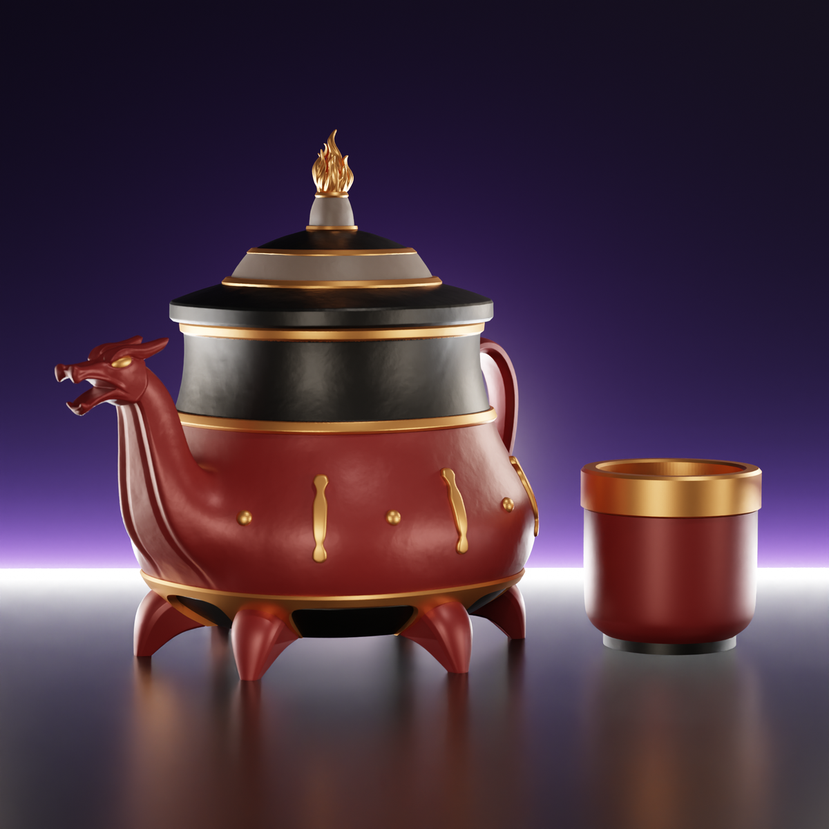 Wise Uncle's Teapot Deckbox - image 2