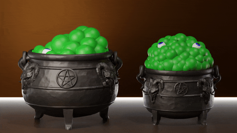 Witch's Cauldron Deckbox - image 1