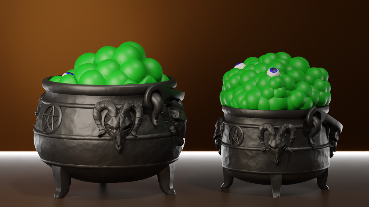 Witch's Cauldron Deckbox - image 2