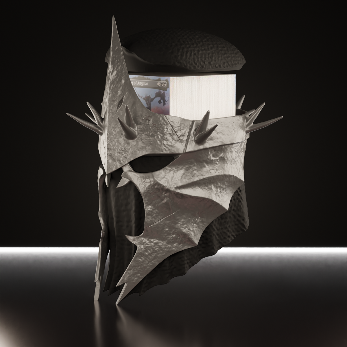Wraith King Helmet Deckbox - image 2