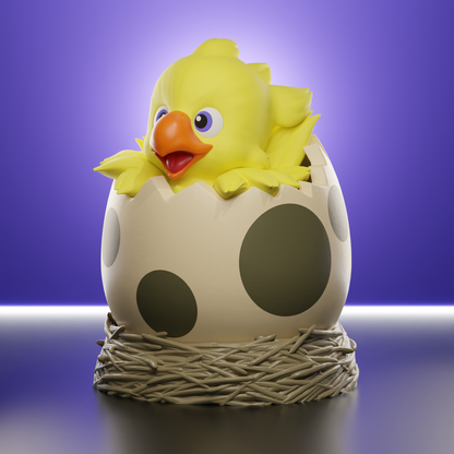 Yellow Bird Egg Deckbox - image 1