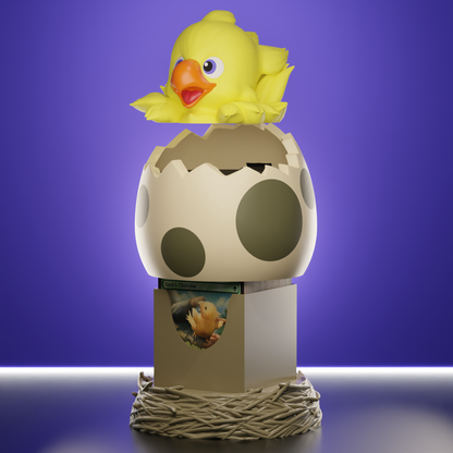 Yellow Bird Egg Deckbox - image 2