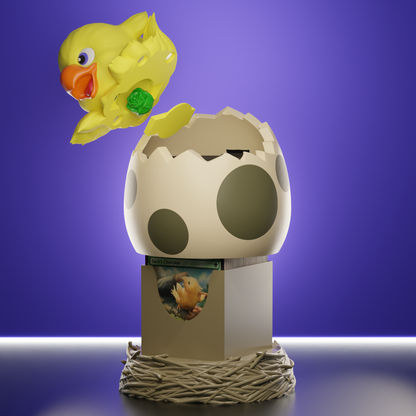 Yellow Bird Egg Deckbox - image 3