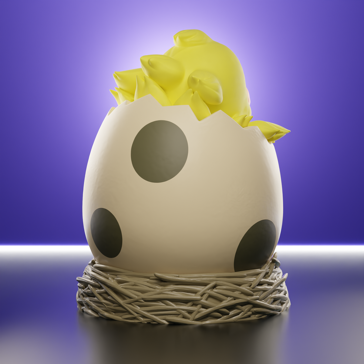 Yellow Bird Egg Deckbox - image 4