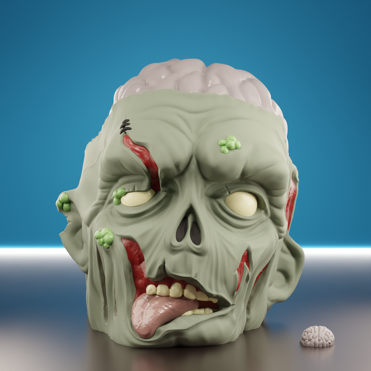 Zombie Head Deckbox - image 2