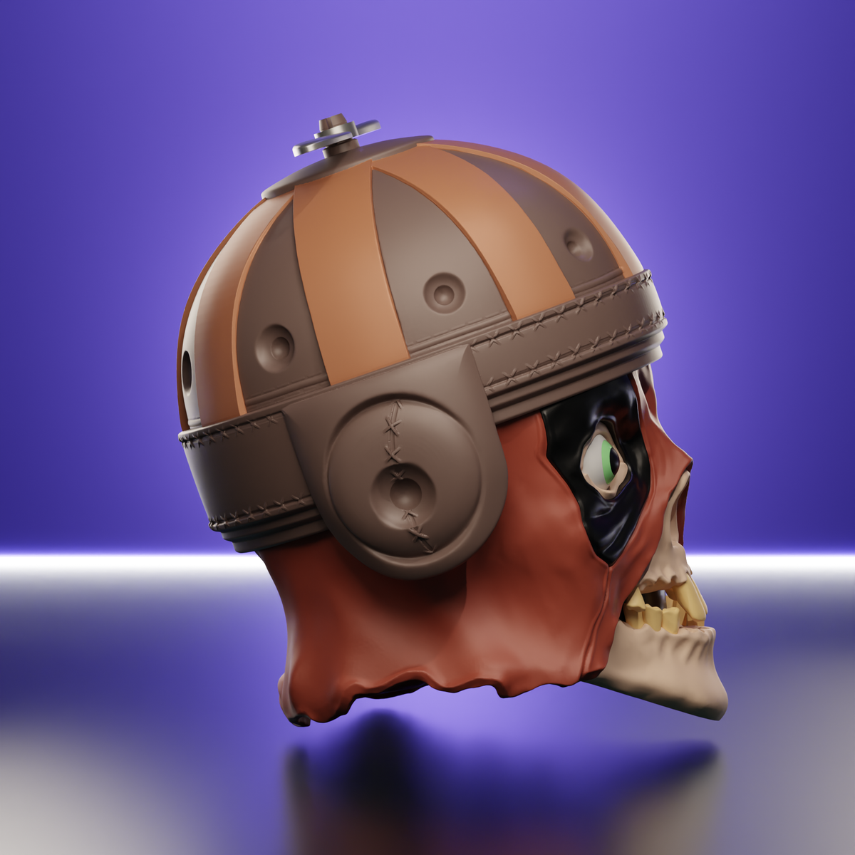Zombie Mercenary Head Deckbox - image 4