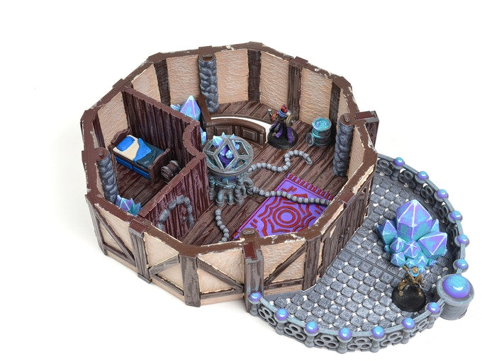 Citadel of the Crystal Alchemist Miniature Terrain - colour option