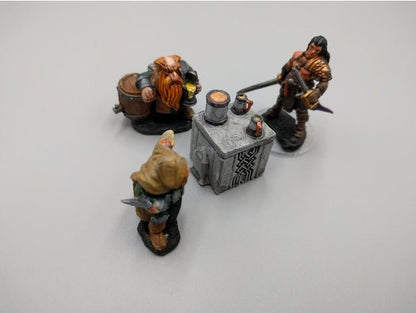 Dwarven Drinking Table - 28mm Terrain - product photo
