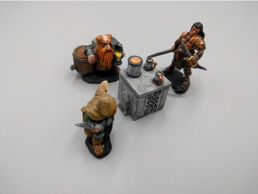 Dwarven Drinking Table - 28mm Terrain - product photo