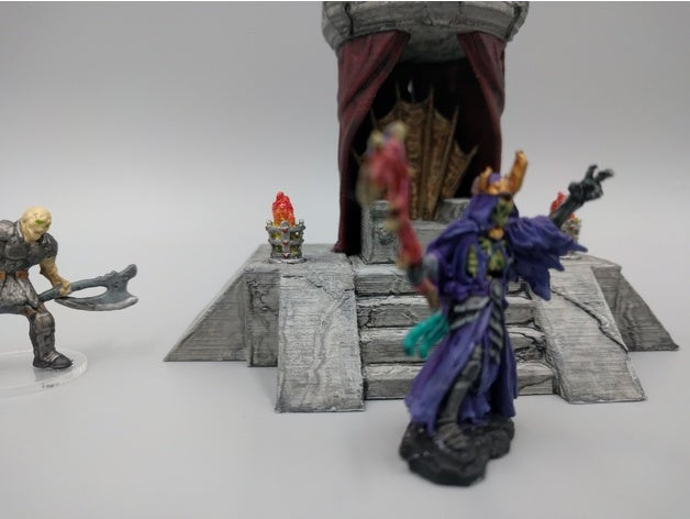 Lich King Throne 28mm Scale - colour option