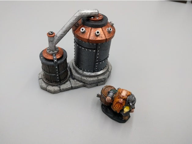 Boil Kettle & Tun System - Dwarven AleWorks - 28mm