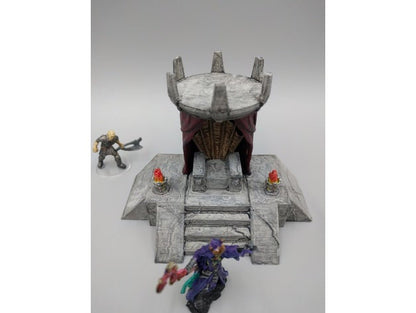 Lich King Throne 28mm Scale - detail view