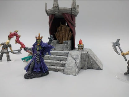Lich King Throne 28mm Scale - alternate angle