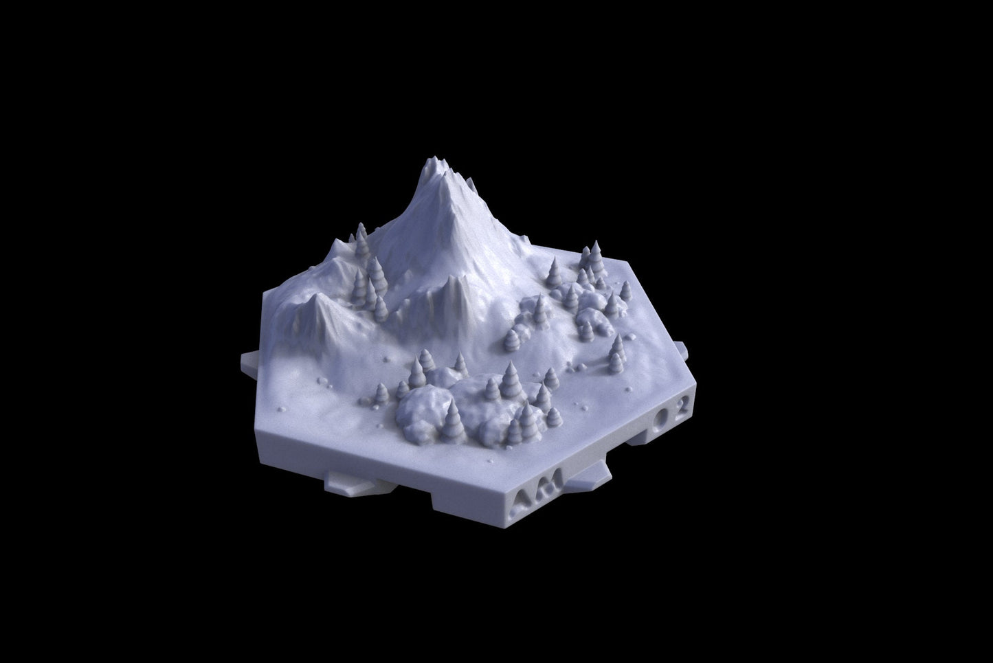 Mountain Tiles - Hexton Hills Hex Map Tiles