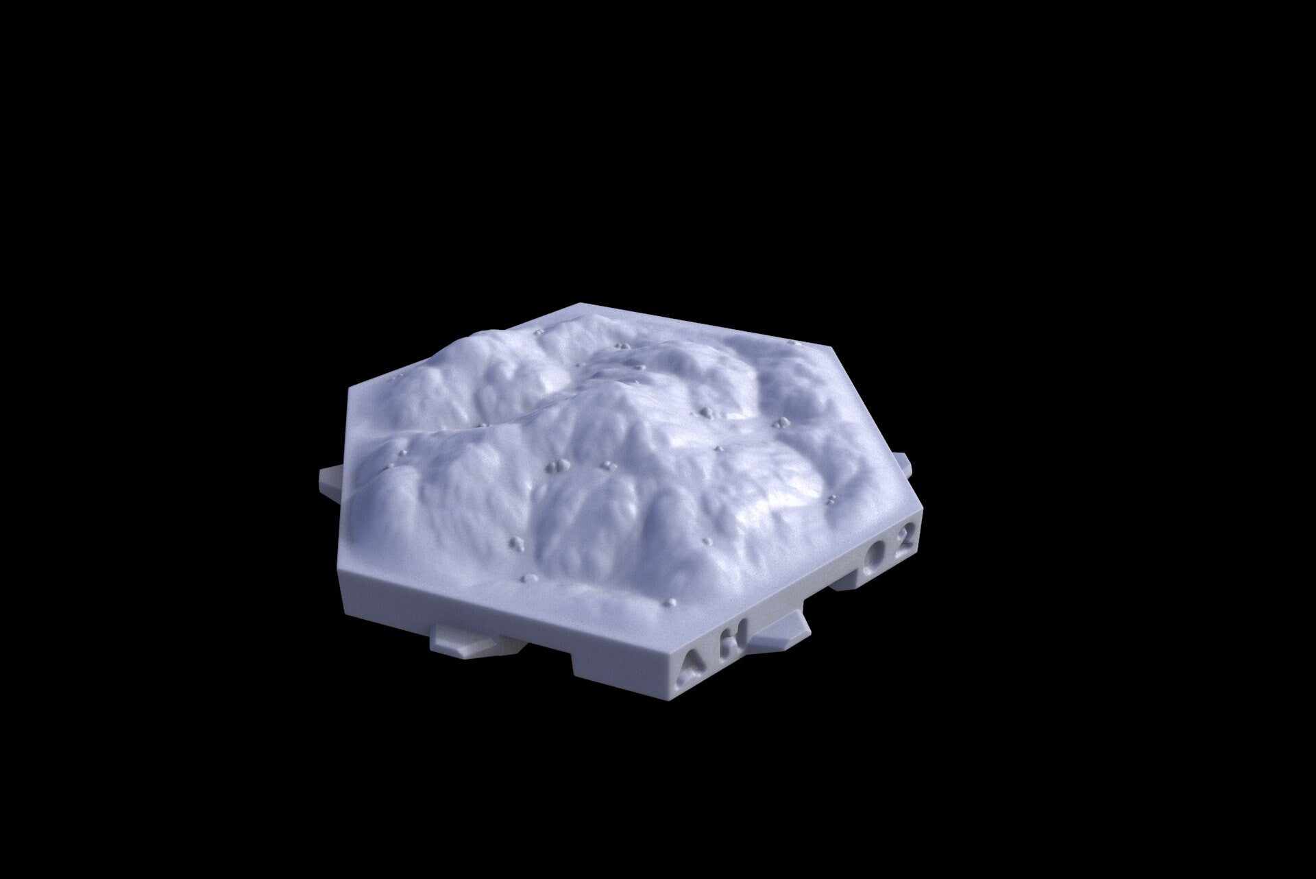 Hills - Hexton Hills Hex Map Tiles - scale view