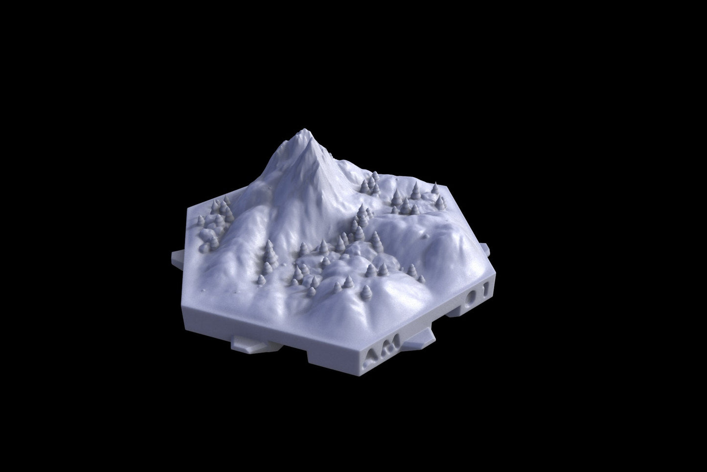 Mountain Tiles - Hexton Hills Hex Map Tiles