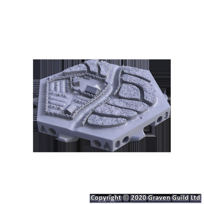Agriculture Tiles - Hexton Hills Hex Map Tiles - colour option