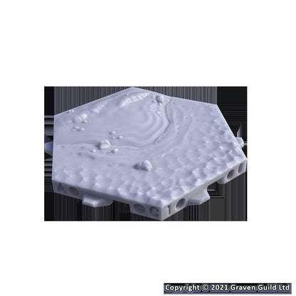 Coastal Tiles Set 2 - Hexton Hills Hex Map Tiles - colour option