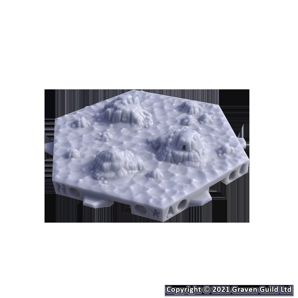 Ocean Tiles - Hexton Hills Hex Map Tiles - scale view